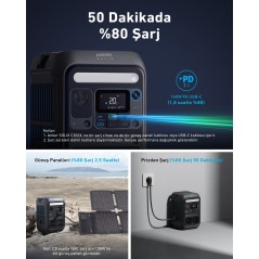 "Anker SOLIX 300W Portable Power Station - Reliable, High-Performance Energy Solution for All Your Adventures!"